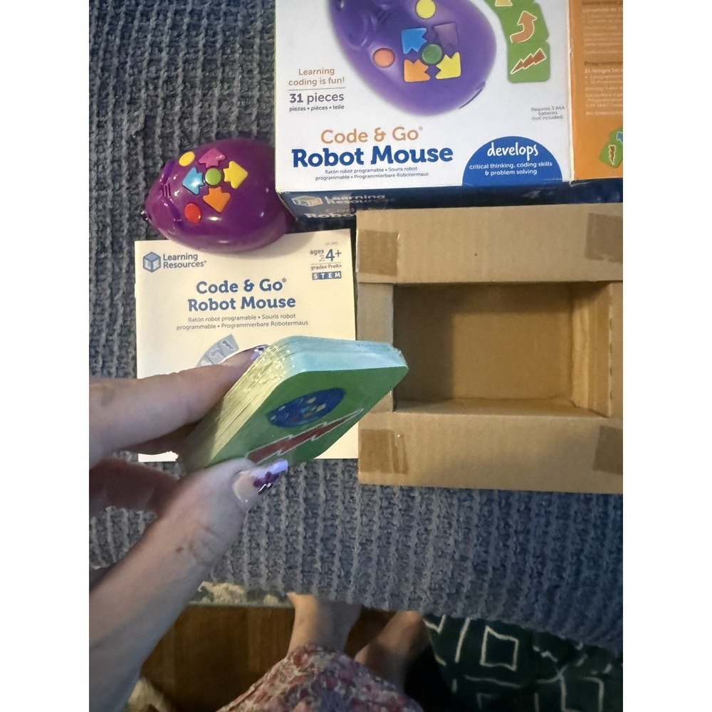 Learning Resources Code & Go Robot Mouse, Coding STEM learning Toy, New - Picture 4 of 6